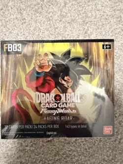 Dragonball Super Card Game TCG: Fusion World Raging Roar Booster Box [FB03] - 24 - Image 1