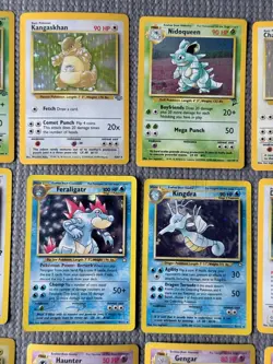 VINTAGE Pokemon 20 Card Holo Lot - Fossil, Jungle, Rocket, Base & Neo Gen- LP/MP - Image 3