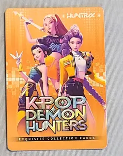 KPop Demon Hunters Exquisite Collection Card - Saja Boys, Abby SR #008 Holo - Image 2