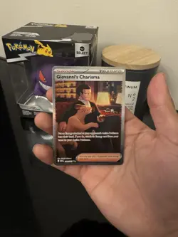 Giovanni’s Charisma 207/165 - SAR - SV 151 - Pokemon TCG - Full Art Trainer Card - Image 4