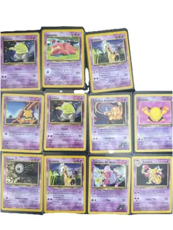 Pokemon Card Lot 120 Cards + Ultra Rare | VMAX EX OR V + Vintage Cards 1995-2000 - Image 2
