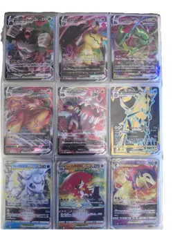 Pokemon Card Lot 120 Cards + Ultra Rare | VMAX EX OR V + Vintage Cards 1995-2000 - Image 3