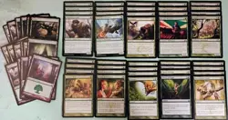 Druid's Deliverance Green Evolve Mtg 60 Card Deck - Image 2