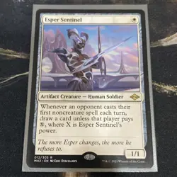Magic the Gathering - Esper Sentinel - Modern Horizons 2 - LP - mtg - Image 1