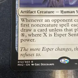 Magic the Gathering - Esper Sentinel - Modern Horizons 2 - LP - mtg - Image 4