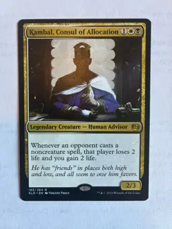 Kambal Consul of Allocation Kaladesh Regular NM X1 MTG Magic The Gathering - Image 1