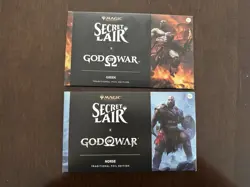 MTG Secret Lair x God Of War GREEK & NORSE FOIL Set - Playstation - Image 1