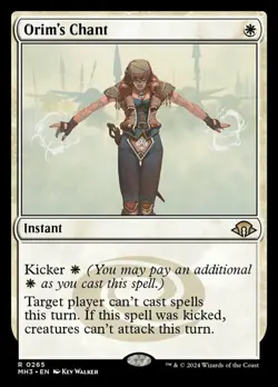 [1x] Orim's Chant Near Mint, English Modern Horizons 3 MTG Magic - Image 1