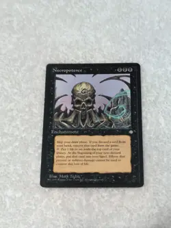 MTG Magic the Gathering Necropotence (154/383) Ice Age LP - Image 1
