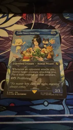Lulu Stern Guardian R 0467 CHOCOBO TRACK FOIL Alternate Art Final Fantasy MTG - Image 1