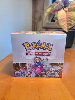 Pokemon TCG Scarlet & Violet - Temporal Forces Booster Sealed Box - 36 Packs - Image 1