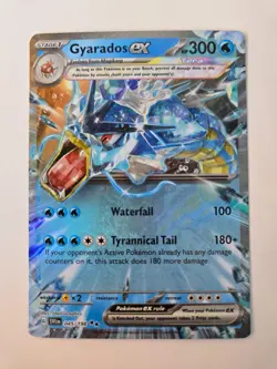 Pokemon Gyarados ex 045/198 Double Rare - SV01: Scarlet & Violet Base Set - Image 1