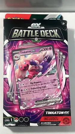 Pokemon TCG: Battle Deck 2023 Tinkaton EX NEW - Image 3