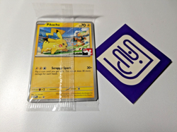 Pokemon Pikachu SVP 101 Pokemon League Stamped Black Star Promo Non-Holo SEALED - Image 1