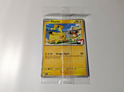 Pokemon Pikachu SVP 101 Pokemon League Stamped Black Star Promo Non-Holo SEALED - Image 2