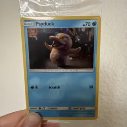 Set of 2 Pokemon Detective PSYDUCK Movie Trading Card -PROMO 2019 NEW Sealed - Image 3