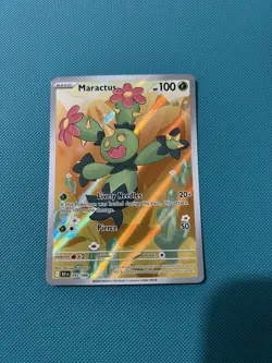 Maractus 093/086 - S&V Black Bolt Illustration Rare - Pokemon TCG English Card - Image 1