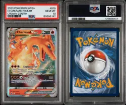 Pokemon 2023 Crown Zenith Charizard VSTAR Ultra Rare Card PSA 10 019/159 - Image 3