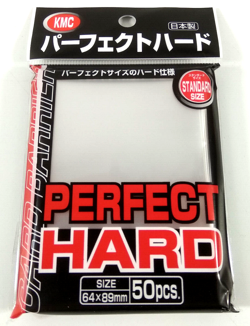 50 KMC Standard Sleeves Perfect Hard 64x89mm Magic MTG YuGiOh Pokemon - Image 1