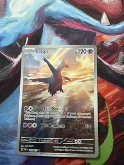 Pokemon Latios 203/191 Surging Sparks Card NM - Image 1