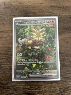 Gouging Fire ex 204/162 Sv05: Temporal Forces Holo Pokemon card - Image 3