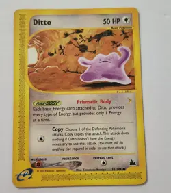 Pokemon TCG Ditto Skyridge 51/144 2003 - Image 1