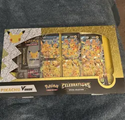 Pokemon TCG Celebrations Pikachu V-Union Special Collection Box Booster Promo - Image 1