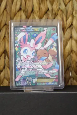 Sylveon EX RC32/RC32 Full Art Holo Pokemon Generations - Image 3