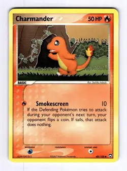 Charmander Power Keepers #48 (2007) Common LP Pokemon - Image 1
