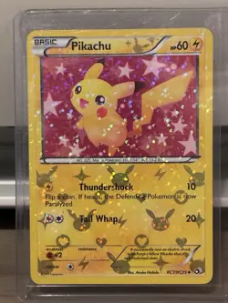 Pikachu RC7/RC25 Legendary Treasures: Radiant Collection Holo - Image 1