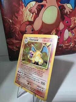 Pokemon TCG Charizard 4/102 Base Set Unlimited Holo Rare - Image 4