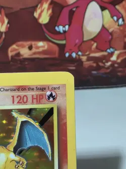 Pokemon TCG Charizard 4/102 Base Set Unlimited Holo Rare - Image 5