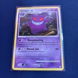 Pokemon Gengar TCG 17/99 Platinum Arceus Regular Rare LP Condition - Image 1