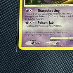Pokemon Gengar TCG 17/99 Platinum Arceus Regular Rare LP Condition - Image 5