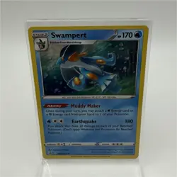 Pokemon Swampert Holo Rare Swsh08 Fusion Strike 064/264 Stage 2 170HP - Image 1