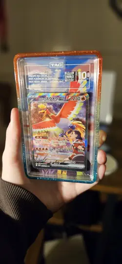 TAG 10 Ethan's Ho-oh EX Heat Wave Arena SAR 086/063 2025 Pokemon SV - Image 3