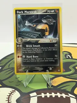 POKEMON TCG DARK MAROWAK 7/109 NON-HOLO RARE NEAR MINT EX TEAM ROCKET RETURNS - Image 1