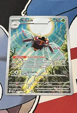 Ninjask 137/132 Illustration Rare Mega Evolutions Pokemon TCG - Image 2