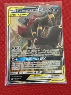 Pokemon TCG Umbreon & Darkrai Tag Team GX Unified Minds 125/236 - Image 1