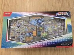 NEW Pokemon Prismatic Evolution Lucario & Tyranitar EX Premium Collection - Image 1