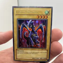 2003 Yugioh Magicians Force Luster Dragon MFC-058 Ultra Rare 1st Edition NM/VLP - Image 1