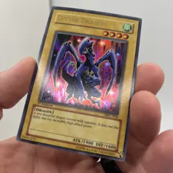 2003 Yugioh Magicians Force Luster Dragon MFC-058 Ultra Rare 1st Edition NM/VLP - Image 4