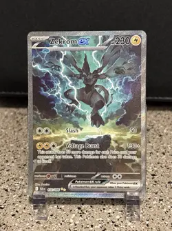 Pokemon Zekrom EX Black Bolt English TCG Card 166/086 (SIR) Near Mint - Image 1