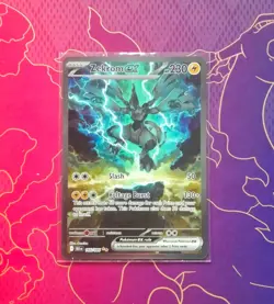 Pokemon TCG Zekrom EX 166/086 Scarlet Violet Black Bolt SIR English NM - Image 1