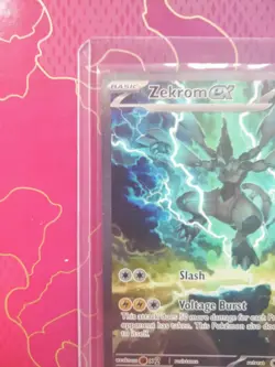 Pokemon TCG Zekrom EX 166/086 Scarlet Violet Black Bolt SIR English NM - Image 4