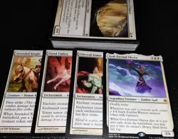 God-Eternal Enchantment Knights 60 Card Mtg Deck - Image 1