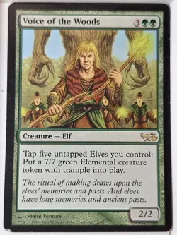 Voice of the Woods - Duel Decks: Elves vs. Goblins - Magic the Gathering MTG - Image 1
