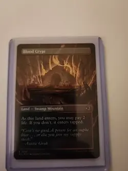 Blood Crypt (Borderless) Lorwyn Eclipsed Foil - Image 1