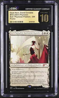 ELESH NORN, GRAND CENOBITE Phyrexian Praetors Secret Lair CGC Pristine 10 MTG - Image 1