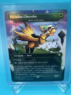 Paradise Chocobo Birds of Paradise (Borderless) (Foil) FINAL FANTASY P 0483 MTG - Image 1
